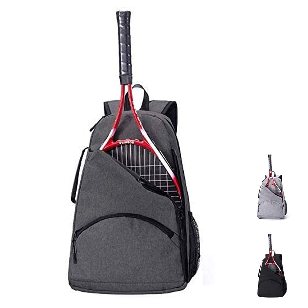 QEES Tennis Racket Backpack - 36L Large Capacity Racquet Sports Duffle for Racquetball, Squash With Equipment Holder