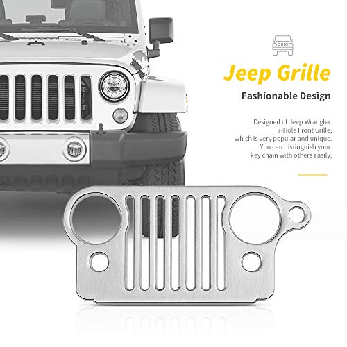 2 Teenitor+Grille+keychain+Accessories+Stainless