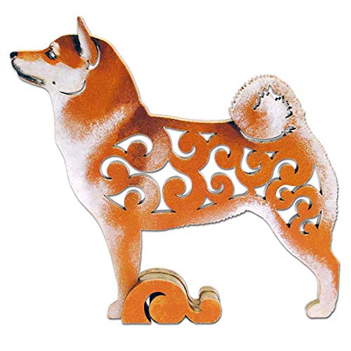 Amazoncom Red Shiba Inu Dog Figurine Dog Statue Made Of