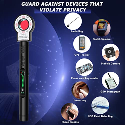 WISECONN Hidden Camera Detectors RF Detector, Anti Spy Detector, Spy