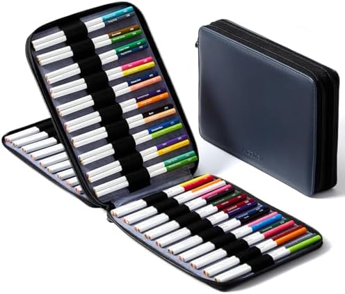 Amazon.com: Tombow 56204 Zippered Marker Storage Case, Black