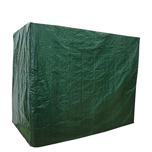 Caymus Outdoor 3 Seater Porch Swing Hammock Glider Cover, Water Resistant 85"L x 49"W x 67" H