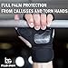 Weight Lifting Gloves - Men - Women - Cross Training Pull Up Workout - CrossFit Weightlifting WOD - Grip Guantes Para Gym Bodybuilding Calisthenics Pullup Bar - Kettlebell Deadlift Wrist Support Wraps