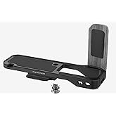 XCJSYP FALCAM Metal Hand Grip L Bracket, Anti-Slid Holder Rabbit Cage Bracket Tripod for Fuji Film X100 VI,Arca Swiss Type Quick Release Tripod Plate, L-Shaped Handle Camera Photography (Black)