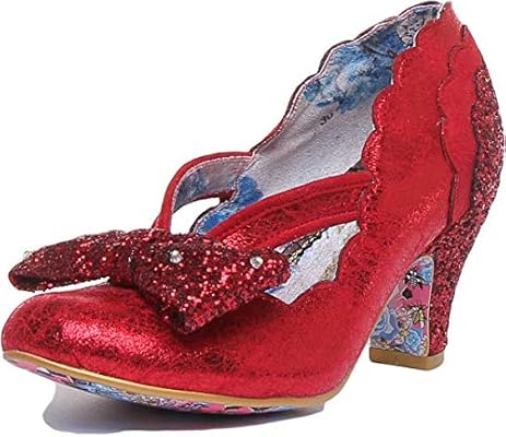 irregular choice twinkle red