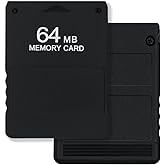 Mcbazel 64MB Memory Card for PS2/PS2 Slim - High Speed Game Save Card for PlayStation 2 Console, Compatible with All PS2 Games (Not for FreeMCBoot/PS3/PS1)