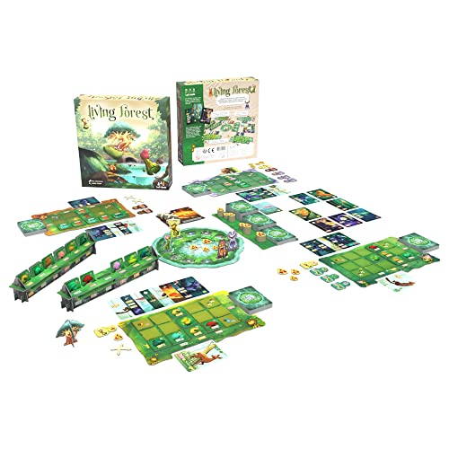 Living Forest Board Game Nature Themed Strategy Game for Kids and