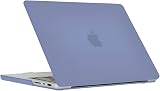 Se7enline 16 inch MacBook Pro Case Lavender Gray Hard Shell A2485 A2991 A3403 view 5