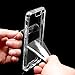 iPhone 7 Case Clear, iPhone 8 Case, Pajuva PC+TPU Transparent Case Thin for iPhone 7/8 Crystal Clear Case With Bumper (Clear)