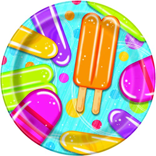 image for Unique Popsicle Party Dinnerware Bundle | Napkins & Plates | Great for