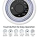 Enther Air Purifier with True HEPA Filter, Air Filter for Allergies Pets Smoke Smokers Home Mold Dust, Air Cleaner Odor Eliminator for Large Room with Air Quality Monitor, Optional Night Light