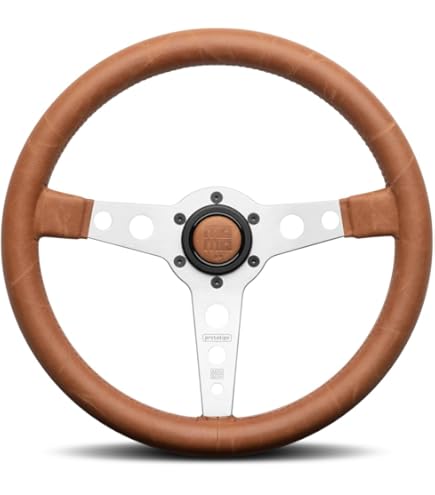 momo prototipo φ350 Momo Prototipo Steering Wheel 350 mm - Black Leather/Wht
