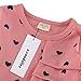 Zeagoo Fall Clothes Baby Girl Cute 2pcs Set Children Clothes Suit Top And Pants,3t/100,Pink