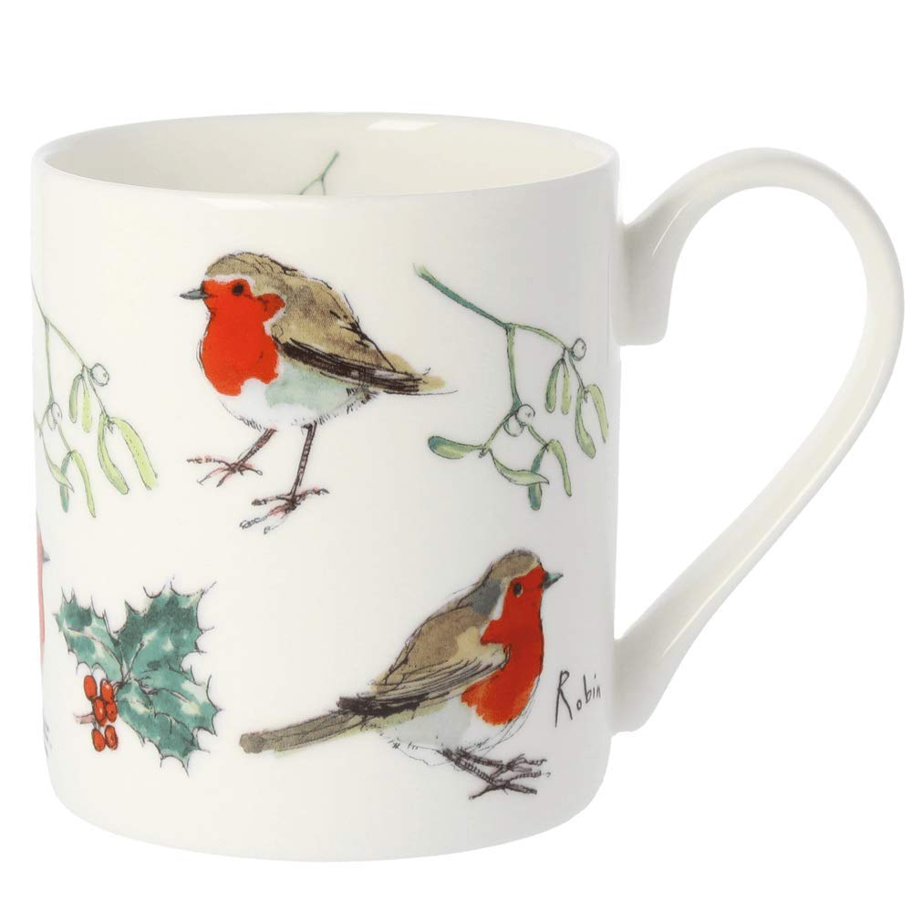 Madeleine Floyd 5 Robins Bone China Mug
