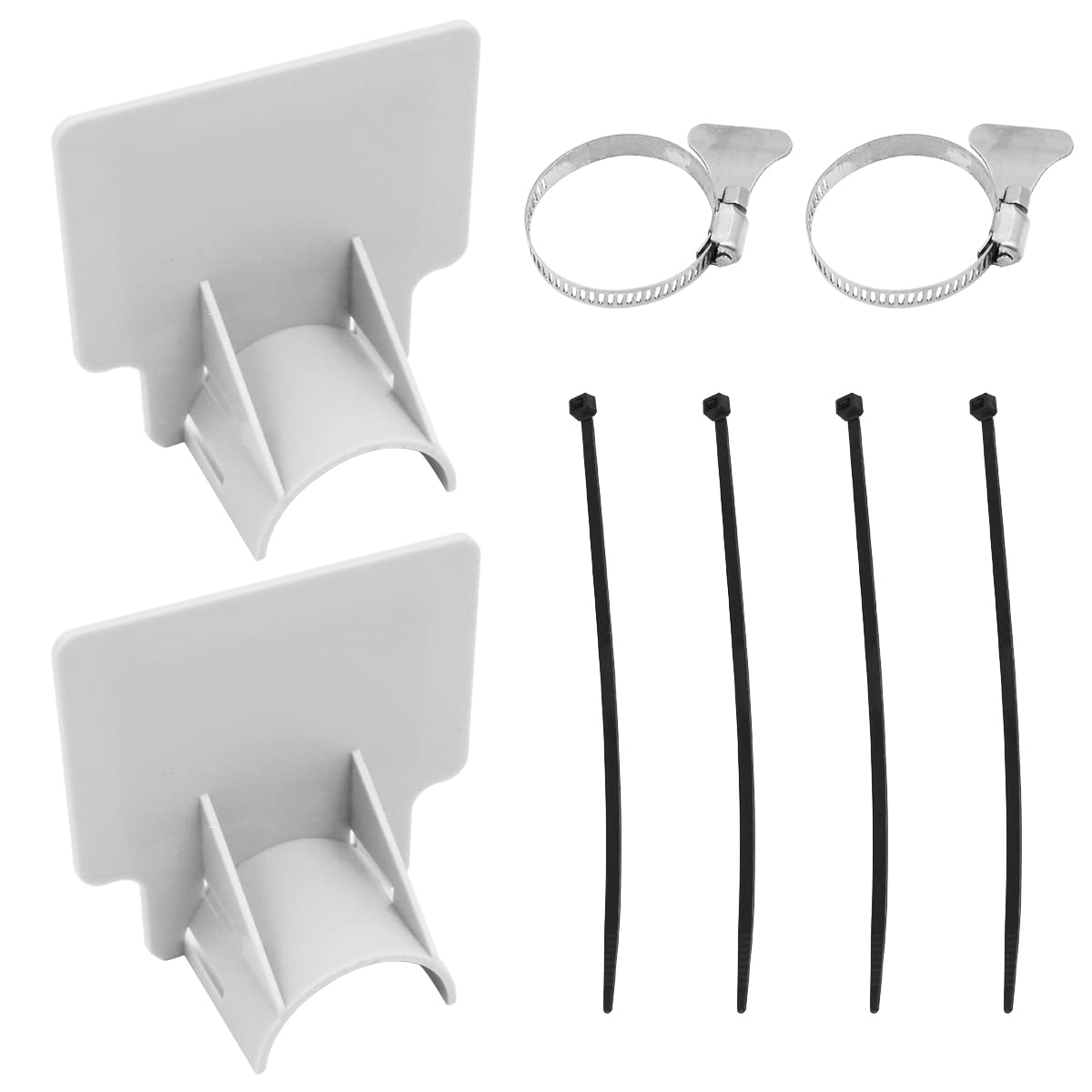 WANGCL 2 PCS Pool Hose Holders for 30 mm to 38 mm hoses Designed to Fit On Intex Pools Preventing Pipes Sagging Accessory