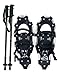 ALPS Performance Snowshoes with Pair Antishock Snowshoes Poles + Free Carrying Tote Bag