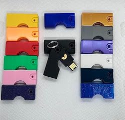 Designz3D Yubikey Protector Flip Case Keychain