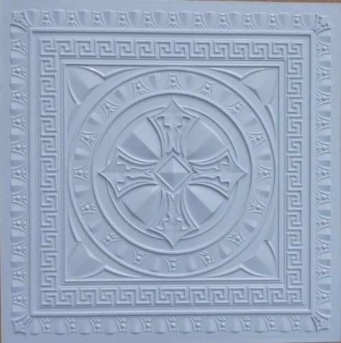 Amazon Com Tile On Ceiling 28 White Plastic Fire Rated Can Be