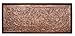 HF by LT Classic Scroll Pattern Metal Boot Tray, 30 x 13 inches, Antique Copper Finish