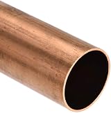 Sourcing Map Copper Round Tube 28mm OD 1mm Wall 100mm Length view 3