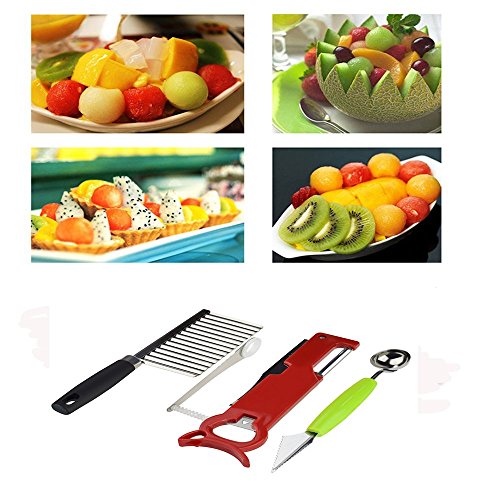 Graving Food Tools, ProCIV Garnishing Tool Fruit/ Vegetable Carving