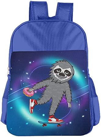 Skater Sloth Student Backpack School Bag Print Backpack For School Shoulder Daypack Handbag