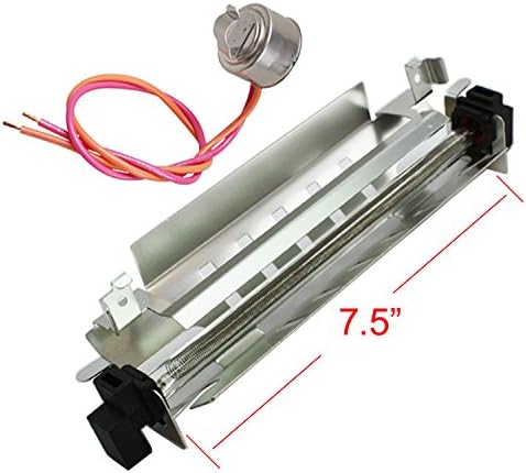 WR51X10053 WR51X10032 AP4355467 Refrigerator Defrost Single Heater With WR50X10068 Defrost Thermostat Kit