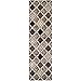 Superior Indoor Area Runner, Jute Backed, Perfect for Hallway, Living/ Dining Room, Bedroom, Office, Kitchen, Entryway, Modern Geometric Trellis Floor Decor, Viking Collection, 2' 7
