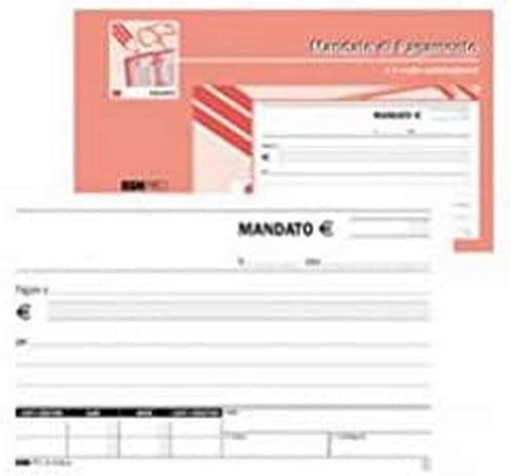 Edipro E5736A Payment Mandate Block 50 x 2 Self Selling F.to 22 x 14.8