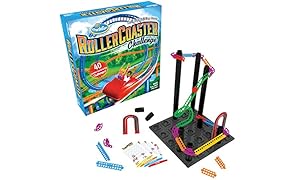 Think Fun Roller Coaster Challenge STEM Toy Building Game Boys Girls Age 6 Up &ndash; TOTY Game the Year Finalist