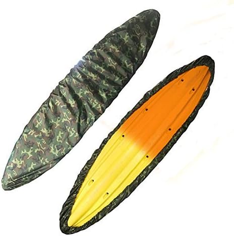 MAYMII 2.6m-6m/7.8-18ft,7 Sizes, 9 Color Durable Kayak Cover Canoe Cockpit Dust Cover, Waterproof UV Sunblock Shield Protector for Fishing Boat,Kayak,Canoe,Paddle Board