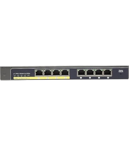 Amazon.com: NETGEAR 8-Port Gigabit Ethernet Smart Managed