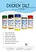 JADA Spices Chicken Salt Spice and Seasoning - Reduced Sodium Flavor 3PACK - Vegan, Keto & Paleo Friendly - Perfect for Cooking, BBQ, Grilling, Rubs, Popcorn and more - Preservative & Additive Free