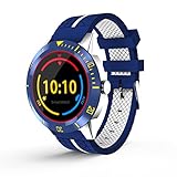 Smart Watch, Bluetooth 4.0 Notification Push Touchscreen Sporting Tracker Watch Support iOS/Android