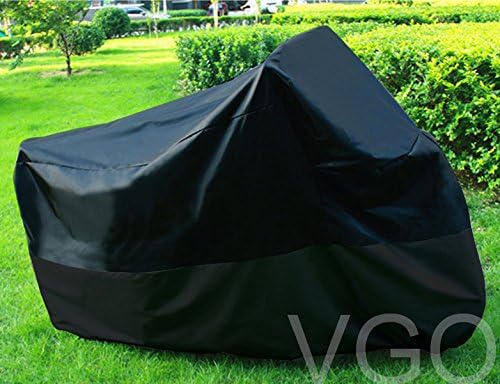 Motorcycle Cover For Kawasaki ZX10R 2006 UV Dust Protector M Black