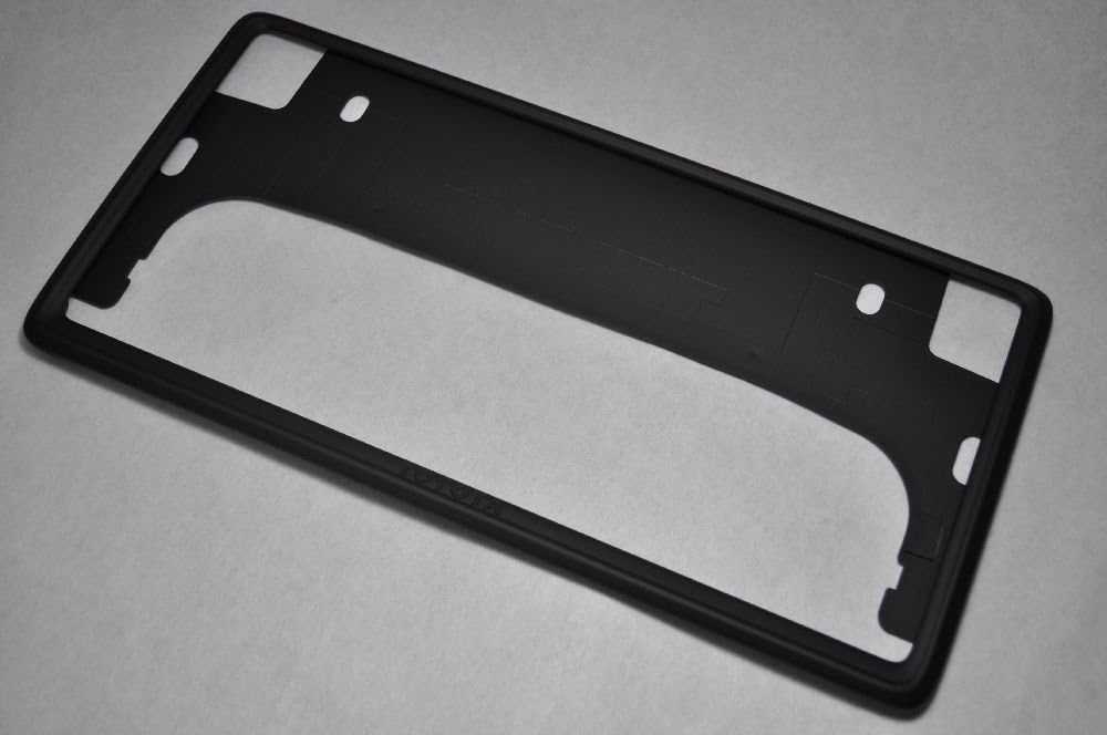 Amazon 新品 トヨタ ナンバーフレーム リア用 マットブラック ナンバーカバー ホルダー 車 バイク