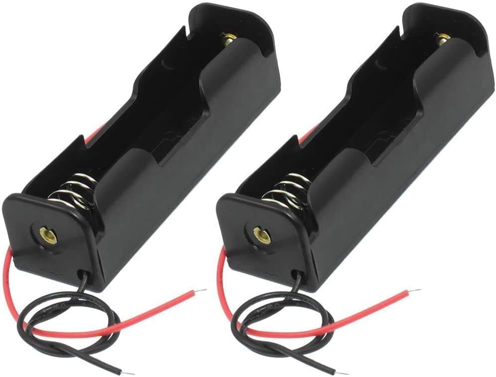 GTIWUNG 12Pcs 18650 Battery Holder Case with Lead Wire Bundle, 3.7V DIY Battery-Storage Boxes - Image 4