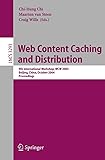 Web Content Caching and Distribution: 9th
