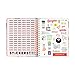 ban.do Design 17 Month Agenda 2017-18 Academic Calender, 5.125