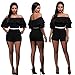 CoCo fashion Sexy Ruffle Off Shoulder One Piece Short Jumpsuit Rompers