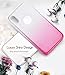 TOZO for iPhone X Case, Shiny [Bling Crystal] Thin Glitter Sparkle [Support Wireless Charging] Premium Three Layer Hybrid TPU Soft Grip Cover Shell for 5.8 Inch iPhone X/iPhone 10 - Gradient Pink