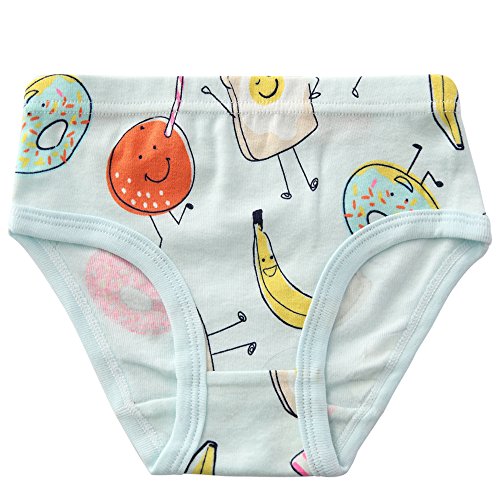 Benetia Girls Underwear Toddler Soft Cotton 6- Pack Size 3t 4t - Thumbnail 3