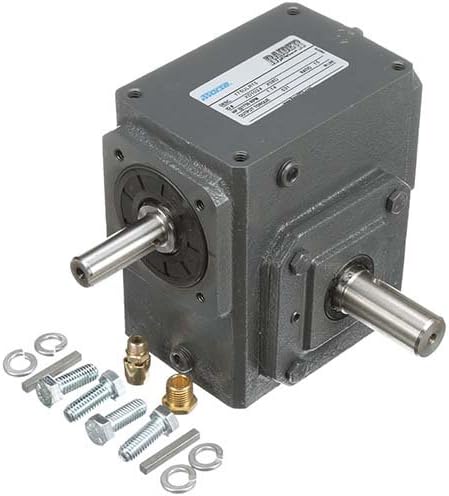 Morse 262UR60 - Raider Plus Right Angle Worm Gear Speed Reducer - Solid Shaft, 60: 1 Ratio, 2.6200 in Center Distance, Right Hand Output