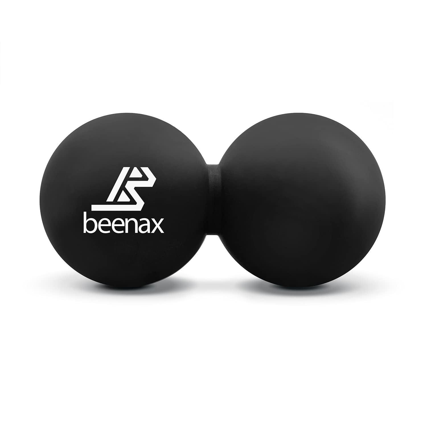 Beenax Peanut Massage Ball - Double Lacrosse Ball - Perfect for Trigger Point Therapy, Myofascial Release, Deep Tissue Massage, Yoga - Designed to Relieve Stress and Relax Tight Muscles
