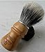 S.O.C. Cherry Wood Shave Brush - Badger shave brush by Semogue