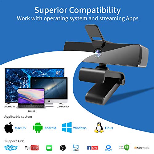 1 Microphone+Privacy+Upgraded+Qtniue+Streaming