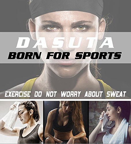 image for DASUTA Set of 10 Women's Yoga Sport Athletic Workout Headband for Runn