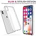 KHOMO - iPhone Xs MAX 2018 6.5-inch Display - [Hybrid] Bumper Case with Clear - Scratch Resistant Back