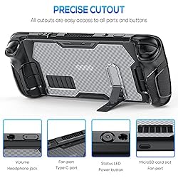 Upgraded Protective Case with Kickstand for Steam