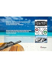 eRapta ERT01   Cámara de visión trasera para coche con ángulo de visión perfecto de 149 grados, 8 luces LED, visión nocturna, 9 niveles, impermeable, universal, placa de matrícula